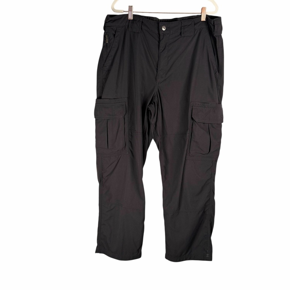 Duluth Trading Co Pants XL Black Relaxed Fit Dry On The Flyโ Cargo 29.5" Inseam